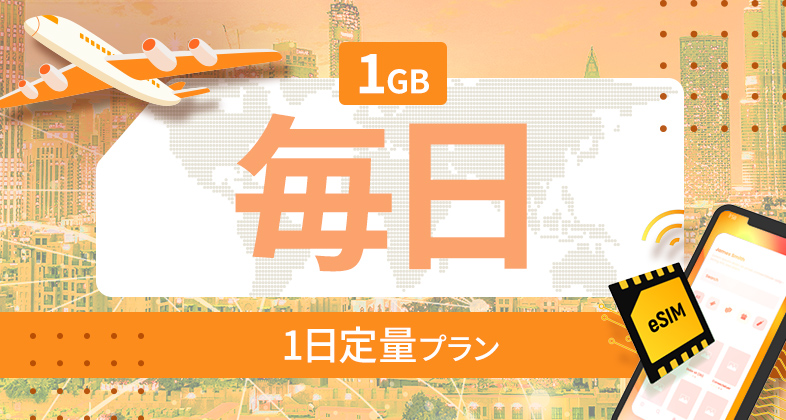 南アメリカ 10カ国 1GB / 毎日